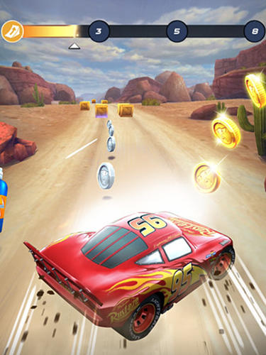 Cars: Lightning league - Android game screenshots.