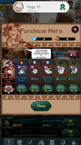 Cartoon dungeon: Rise of the indie games - Android game screenshots.