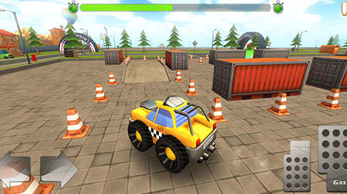 Cartoon hot racer - Android game screenshots.