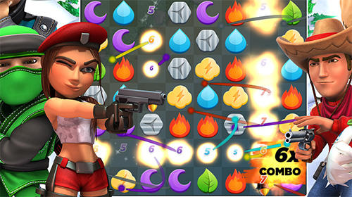 Cartoon squad - Android game screenshots.