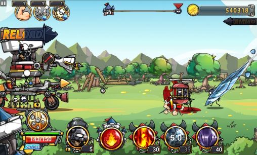 Gameplay of the Cartoon defense 4 for Android phone or tablet.