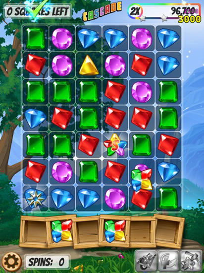 Gameplay of the Cascade for Android phone or tablet.
