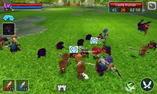 Gameplay of the Castle master 2 for Android phone or tablet.