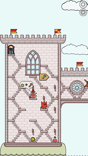 Castles and stairs - Android game screenshots.