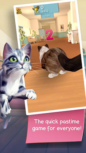 Gameplay of the Cat run for Android phone or tablet.