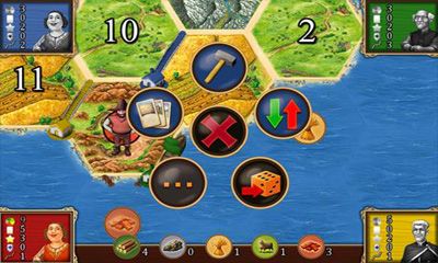 Gameplay of the Catan for Android phone or tablet.