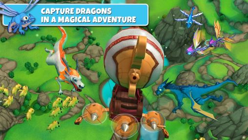 Gameplay of the Catch that dragon! for Android phone or tablet.