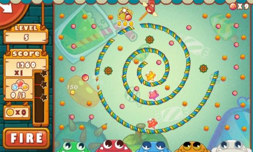 Gameplay of the Catch the candies for Android phone or tablet.