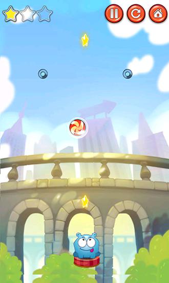 Gameplay of the Catch the candy: Sunny day for Android phone or tablet.