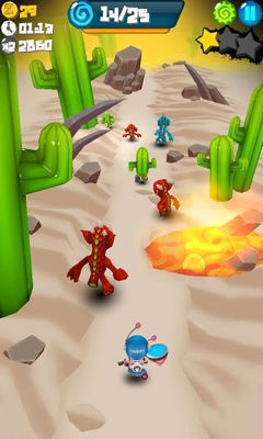 Gameplay of the Catcha Catcha Aliens! for Android phone or tablet.
