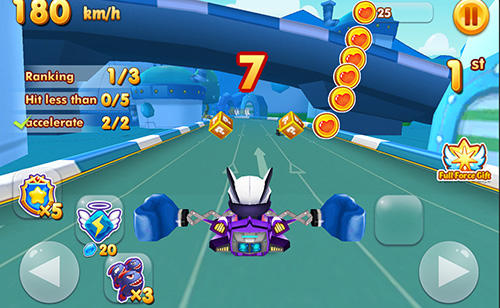 Cats5: Car arena transform shooter five - Android game screenshots.
