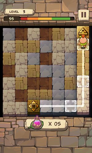Gameplay of the Caveboy escape for Android phone or tablet.