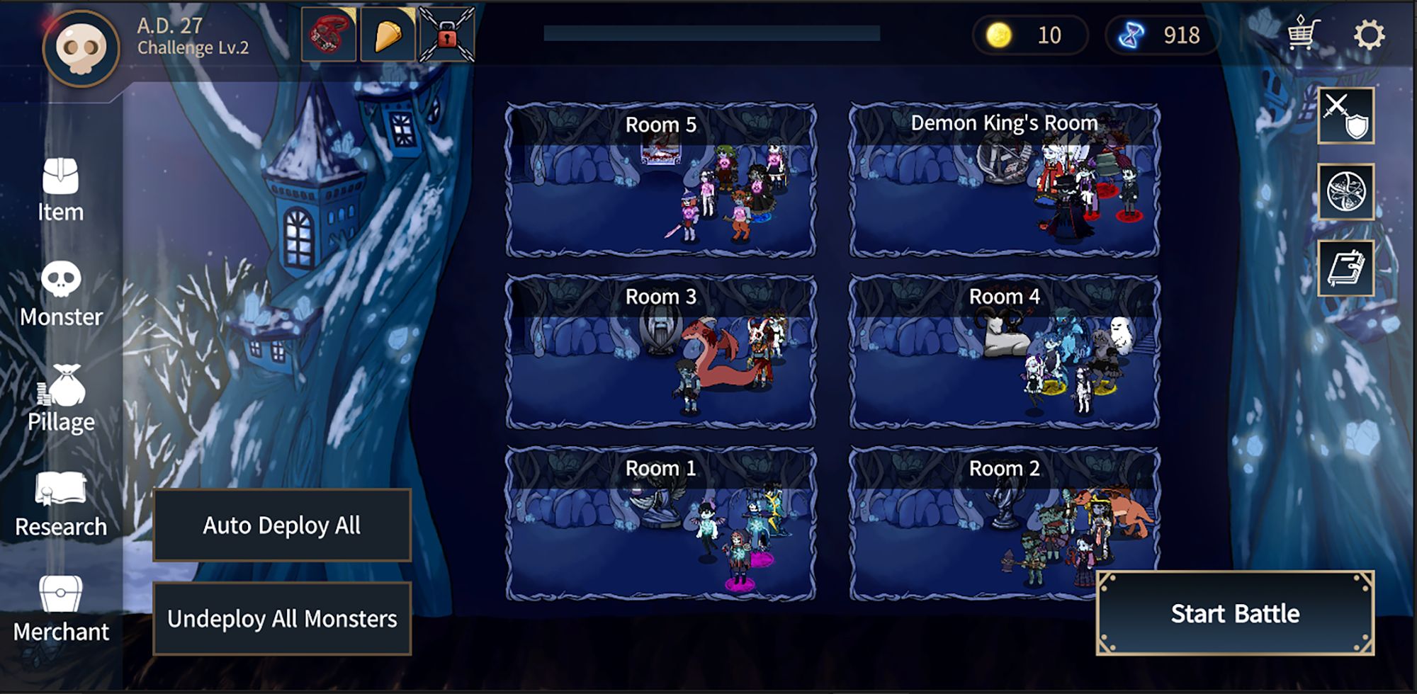 CDO2:Dungeon Defense - Android game screenshots.