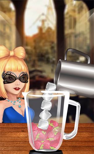 Gameplay of the Celebrity smoothies store for Android phone or tablet.