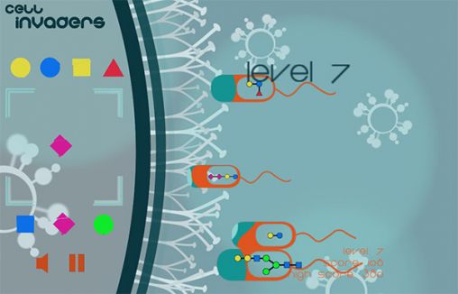 Gameplay of the Cell invaders for Android phone or tablet.