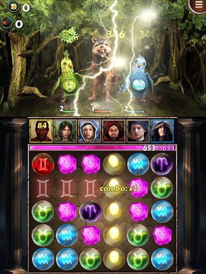 Gameplay of the Celsius heroes for Android phone or tablet.