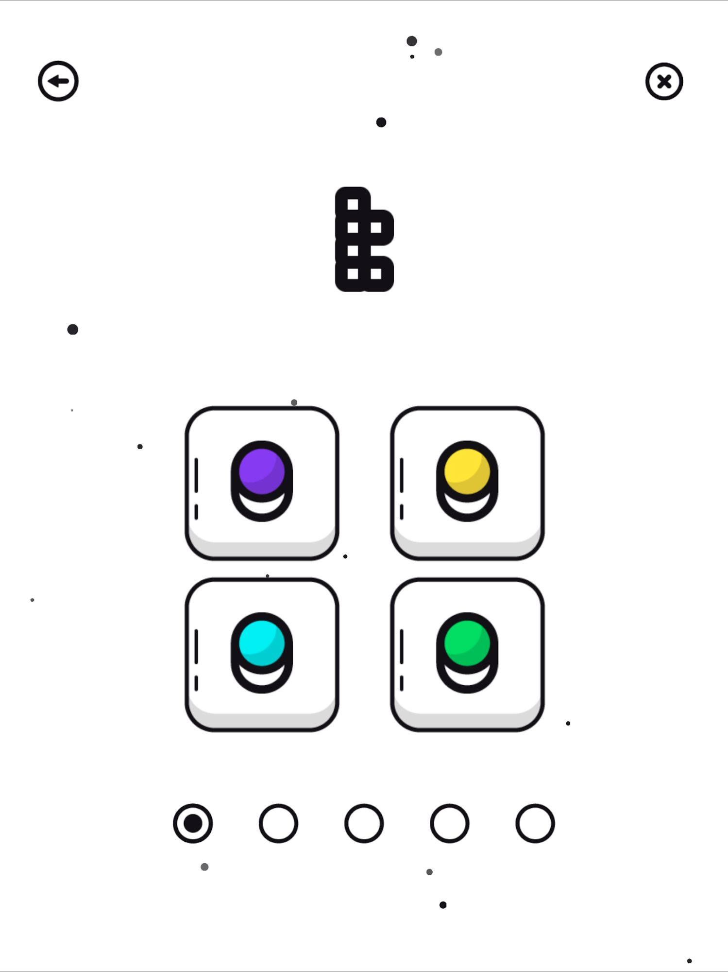 Cessabit: a memory game - Android game screenshots.