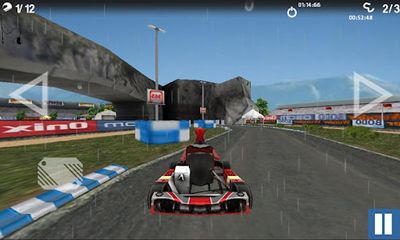 Gameplay of the Championship Karting 2012 for Android phone or tablet.