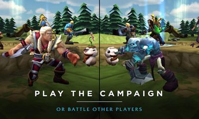 Gameplay of the Champs: Battlegrounds for Android phone or tablet.
