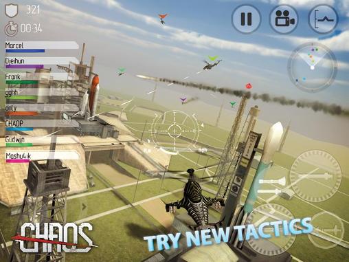 Gameplay of the Chaos: Combat copterst for Android phone or tablet.