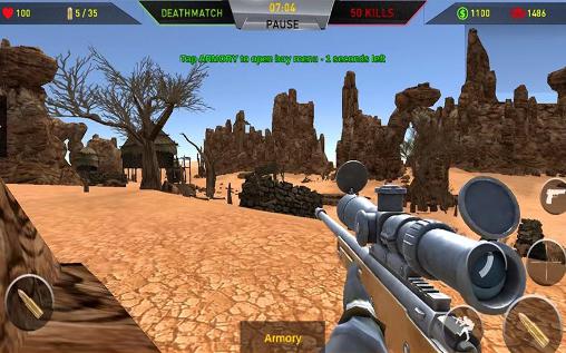Gameplay of the Chaos strike 2: CS portable for Android phone or tablet.