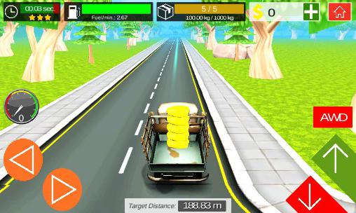 Gameplay of the Chaos: Truck drive offroad game for Android phone or tablet.