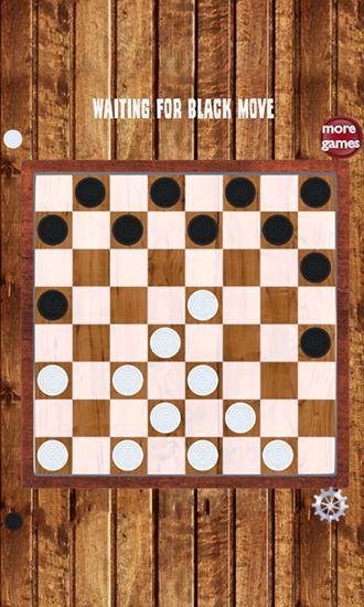 Gameplay of the Checkers 3D for Android phone or tablet.