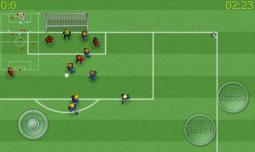 Gameplay of the Cheery soccer for Android phone or tablet.