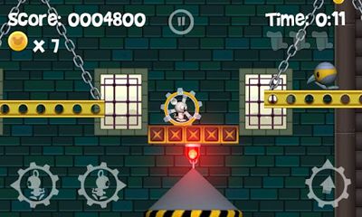 Gameplay of the Cheezia Gears of Fur for Android phone or tablet.
