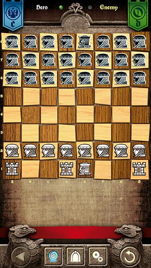 Gameplay of the Chess conquest: The land of chaos for Android phone or tablet.