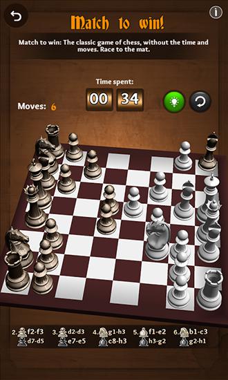 Gameplay of the Chess master 3D for Android phone or tablet.