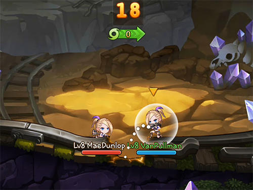 Chibi bomber - Android game screenshots.