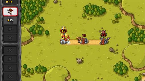 Gameplay of the Chibi kings for Android phone or tablet.
