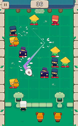 Chicken attack: Takeo's call - Android game screenshots.