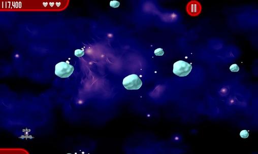 Gameplay of the Chicken shoot: Xmas. Chicken invaders for Android phone or tablet.