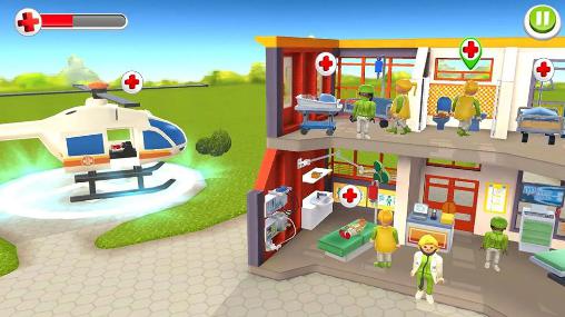 Gameplay of the Children's hospital for Android phone or tablet.