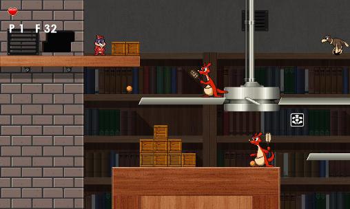 Gameplay of the Chipmunk rangers for Android phone or tablet.