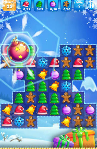 Christmas sweeper 3 - Android game screenshots.