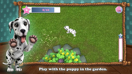 Christmas with dog world - Android game screenshots.