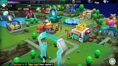 Gameplay of the Chrono heroes for Android phone or tablet.