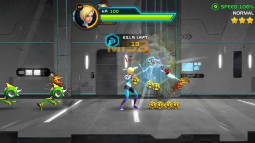 Gameplay of the Chrono strike for Android phone or tablet.