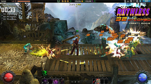 Gameplay of the ChronoBlade for Android phone or tablet.