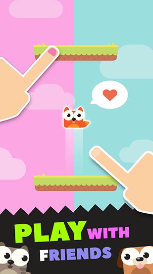 Gameplay of the Chumpy jump for Android phone or tablet.