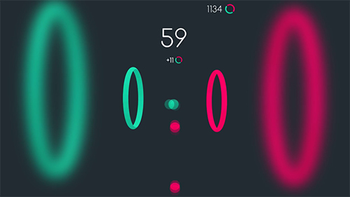 Gameplay of the Circle swipe for Android phone or tablet.
