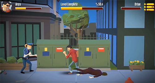 City fighter vs street gang - Android game screenshots.