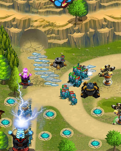 City tower defense final war 2 - Android game screenshots.