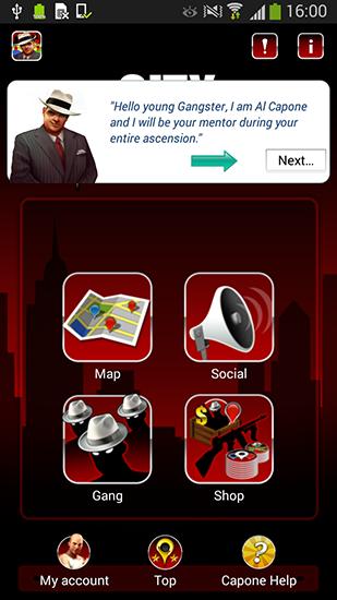 Gameplay of the City domination: Mafia gangs for Android phone or tablet.