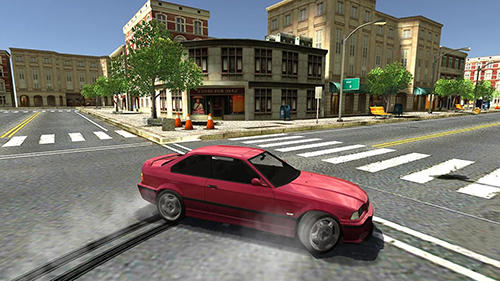 Gameplay of the City drift for Android phone or tablet.
