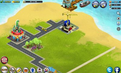 Gameplay of the City Island for Android phone or tablet.