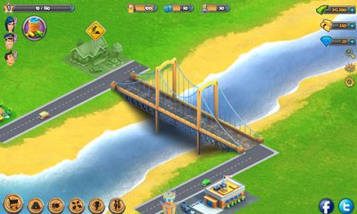 Gameplay of the City Island Airport for Android phone or tablet.